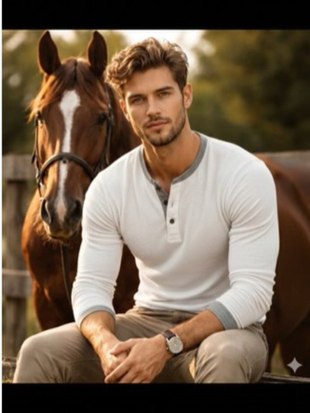 INC INTERNATIONAL CONCEPTS Men's Long-Sleeve Split Neckline T-Shirt 2XL
